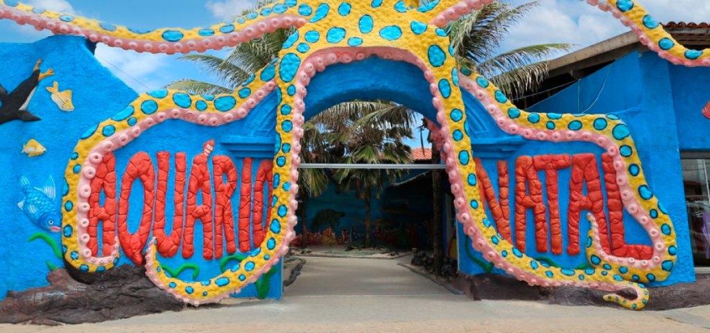 Entrada do Aquário Natal